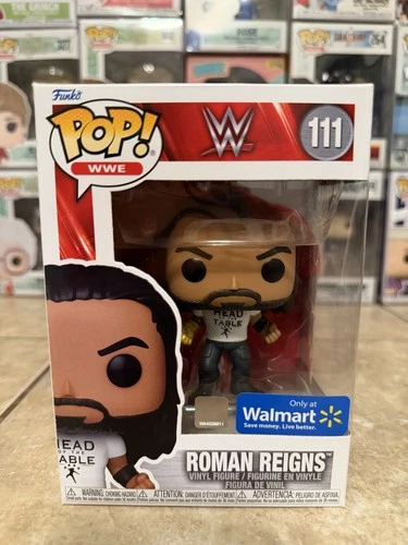 Funko Pop! WWE: Roman Reigns #111 w/Box Protector