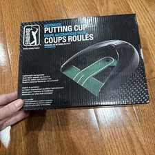 PGA Tour Automatic Golf Putting Cup Light & Portable Indoor/Outdoor Open Box