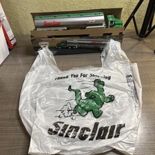 1996 Sinclair Tanker Truck New  LIGHTS Batteries Not Included Limited Edition