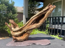 MOUNTED MOPANI WOOD AQUARIUMS FISH RIPTILES DECORATION PET SUPPLIES ART GARDEN