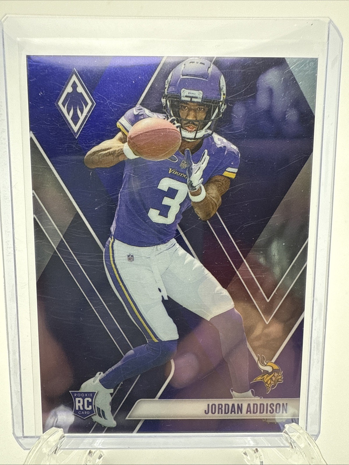 2023 Panini Phoenix - Rookies Jordan Addison #109 Blue /35 (RC)