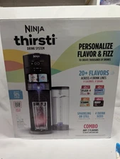 Ninja - Thirsti Sparkling & Still Drink System - Black -