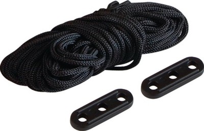 WINDHAGER 7264 Befestigungsschnur Variabel 6 Schnüre und 2 Spanner Polypropylen