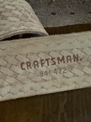 Craftsman 100% leather new tool belt Heavy Duty