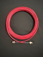 Belden 1855A BNC Male to BNC Male 30 FT Cable Red 
