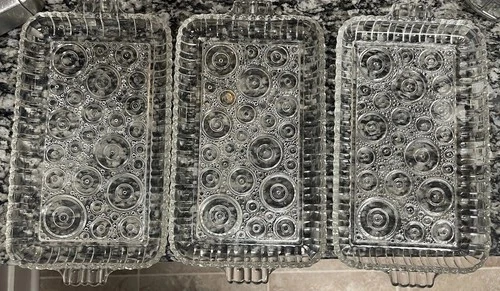 Vintage Anchor Hocking Colonial Lady Serva-Snack 4 Available