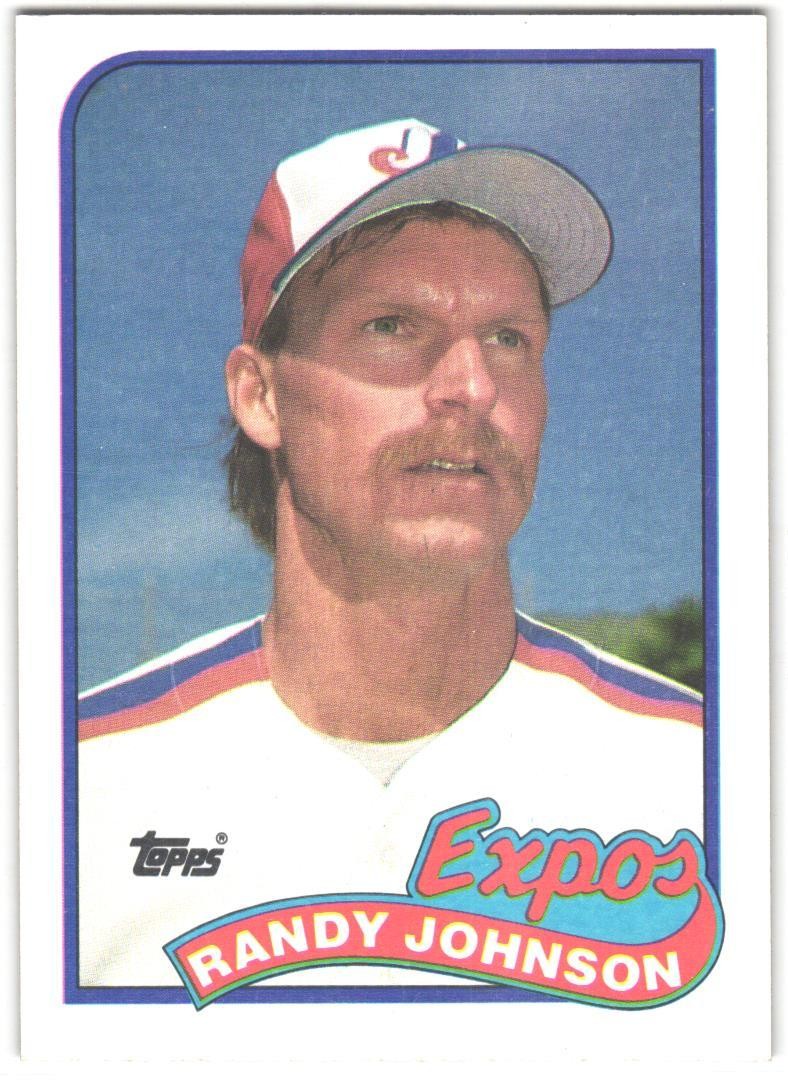 1989 Topps Randy Johnson #647 RC