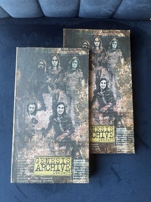 Genesis Archive 1967-75 Anthology 4-CD Set Progressive Rock Compilation + Book
