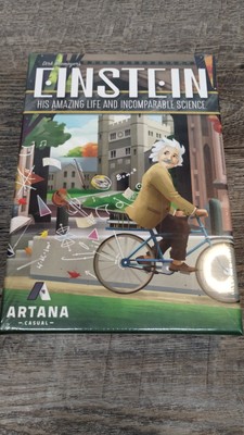 Einstein Board Game New Sealed Artana 2017 His Amazing Life Incomparable Science