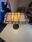 14" Tiffany-Style Bankers Lamp - Vintage- Table or Desk Light...Tree sytle