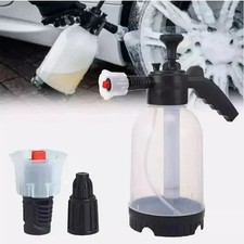 2L Car Wash Pump Foam Sprayer Hand Held Wash Spray Bottle Snow Foam Detailing