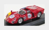 1:43 Best Alfa Romeo 33.2 #180 Targa Florio 1968 Gosselin Trosch Red BE9390 Mode