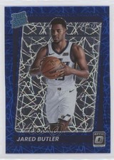 2021 Panini Donruss Optic Rated Rookie Blue Velocity Prizm Jared Butler #199 4v9