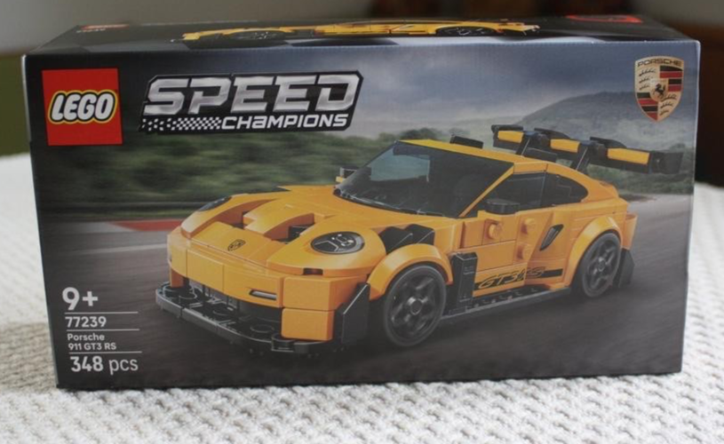 LEGO Speed Champions 77239 Porsche 911 GT3 RS Super Car 348 pcs