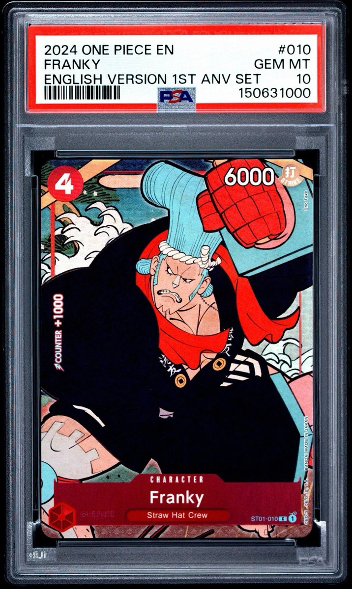 Franky ST01-010 One Piece Promotion Cards for sale | eBay