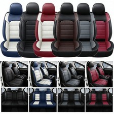 Luxury Breathable Seat Covers For Honda Cr-v Crv 2001-2025 Leather Full Set