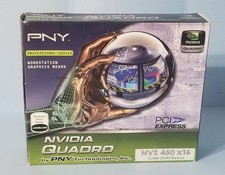 PNY Nvidia Quadro NVS 450 512MB GDDR3 PCIe X16 4 Port Graphic CardVCQ450NVS-X16