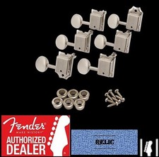 Fender Road Worn Aged/Relic Nickel Vintage Tuners for Strat/Tele 099-7201-000
