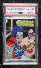 PSA/DNA 2021 Project 70 Online Exclusive Darryl Strawberry by Oldmanalan 16b5