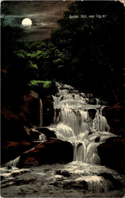 Troy, NY, Burden Falls, Postcard, 1908 #4482