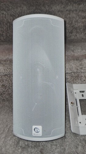 1x Boston Bravo 20 Wall Mountable White Speaker WORKS.With Wall Hanging Plate.