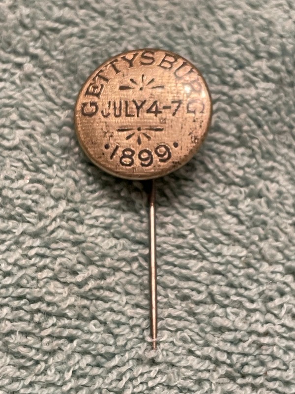 1899 Gettysburg PA Civil War Reunion Piece