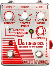 Death By Audio Disturbance Filter/Flanger/Phaser Effects Pedal