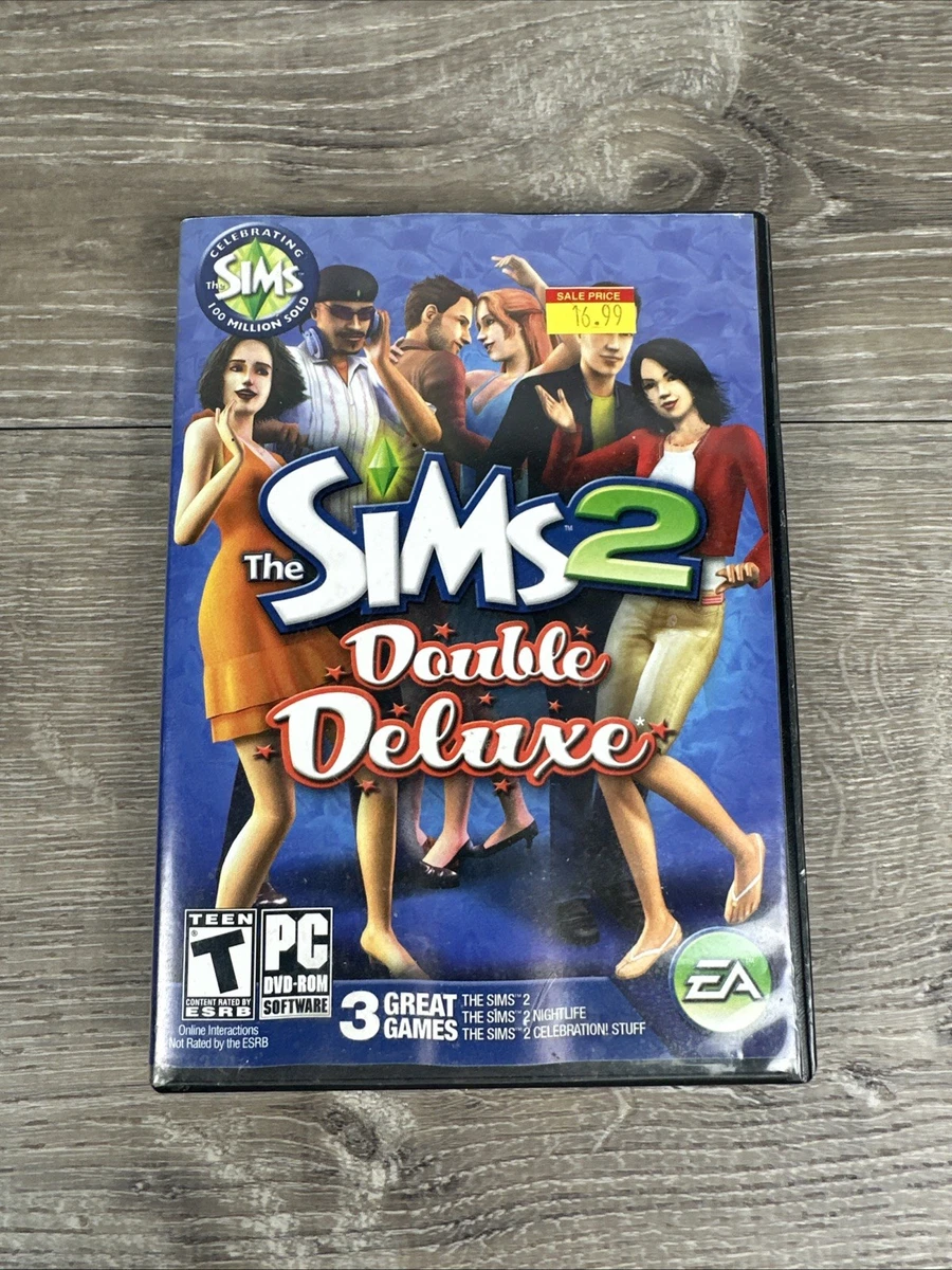 Jeu PC LES SIMS 2 : DOUBLE DELUXE - Édition Complète 2008 - Neuf Et Scellé