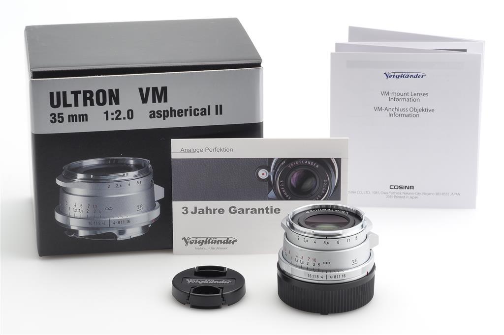 Voigtländer Ultron 2/35mm Asph. VM II Chrome Per Leica M (1726931998)