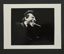 TOM WAITS 1970s Original Photograph Claude Vanheye Amsterdam tour Live