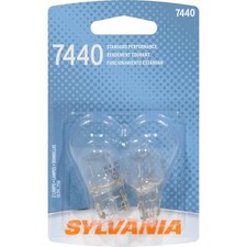 SYLVANIA 7440 Basic Miniature Bulb, Contains 2 Bulbs 