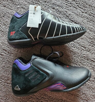 Adidas TMAC 3 Restomod Raptors Shoes McGrady 97 Rookie Year SIZE 9.5 MENS