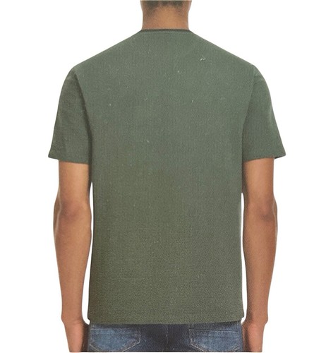 Scotch & Soda Amsterdam Men’s Short Sleeve Tee Shirt, Color Green, Size Medium. - Picture 2 of 4