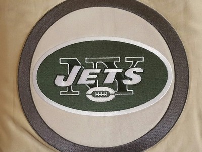 New Pottery Barn Kids Nfl New York Ny Jets Beige Full Queen Duvet