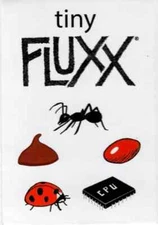 Tiny Fluxx Promo Set, Family Novelty Card Game, 21 Cards Fold Out Box, BRAND NEW