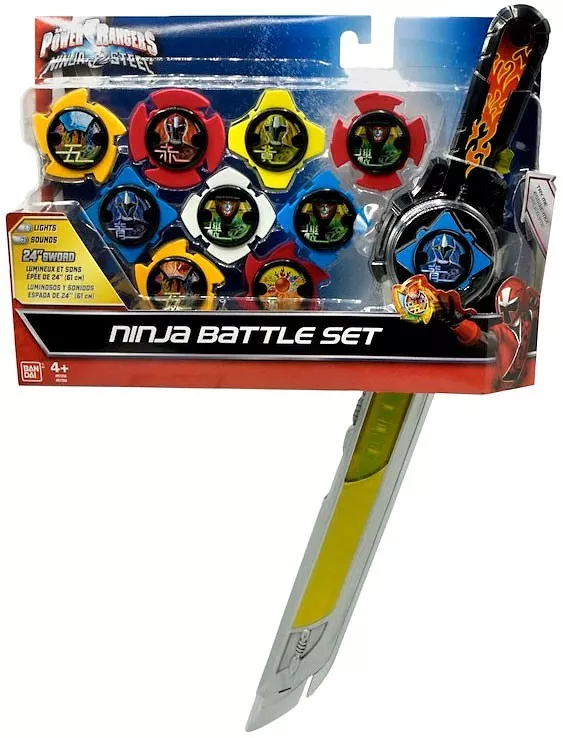 Power Rangers Ninja Steel Ninja Battle Set Exclusive [Lights & Sounds]