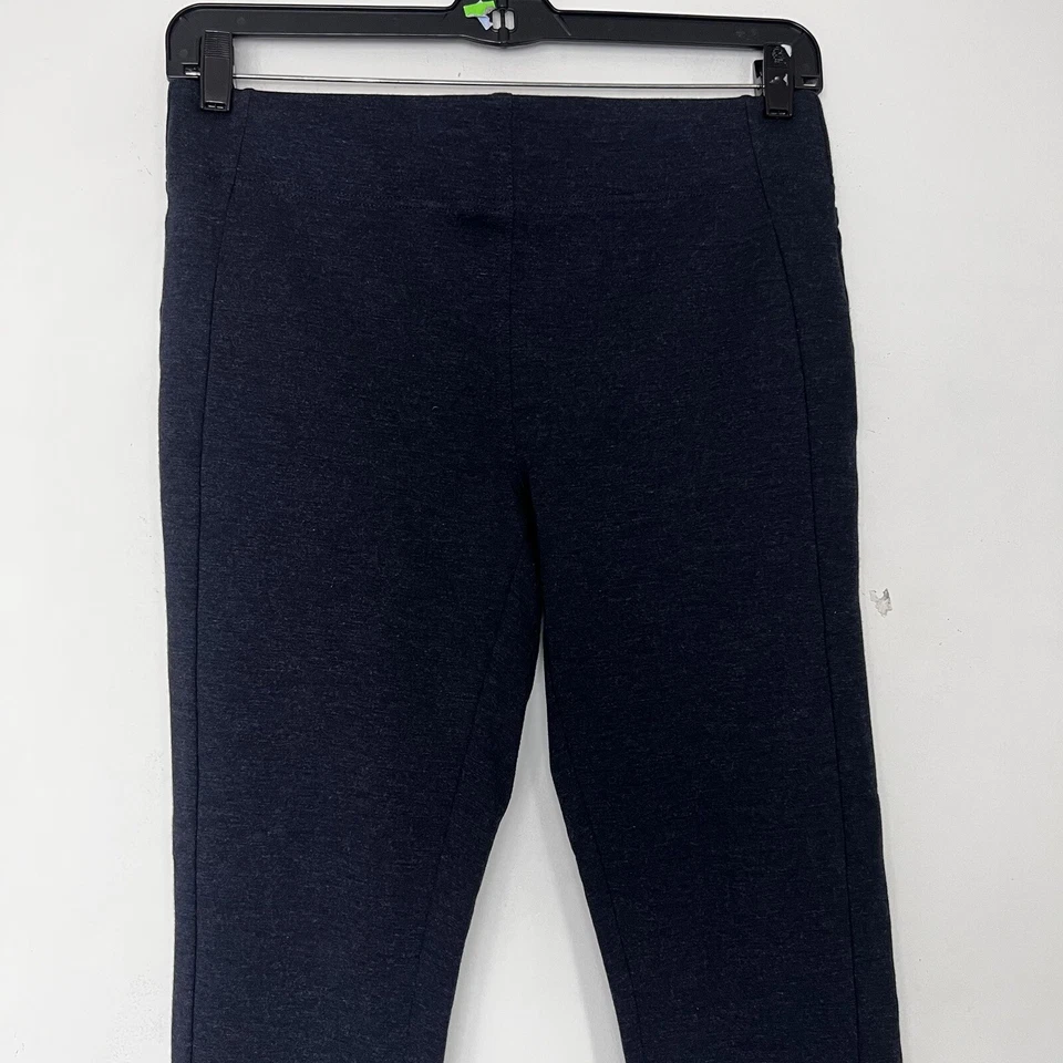 Leggings Ann Taylor Loft Mujer Grandes Brezo Azul Marino Pull On Pantalón de Salón Foto 3 de 4