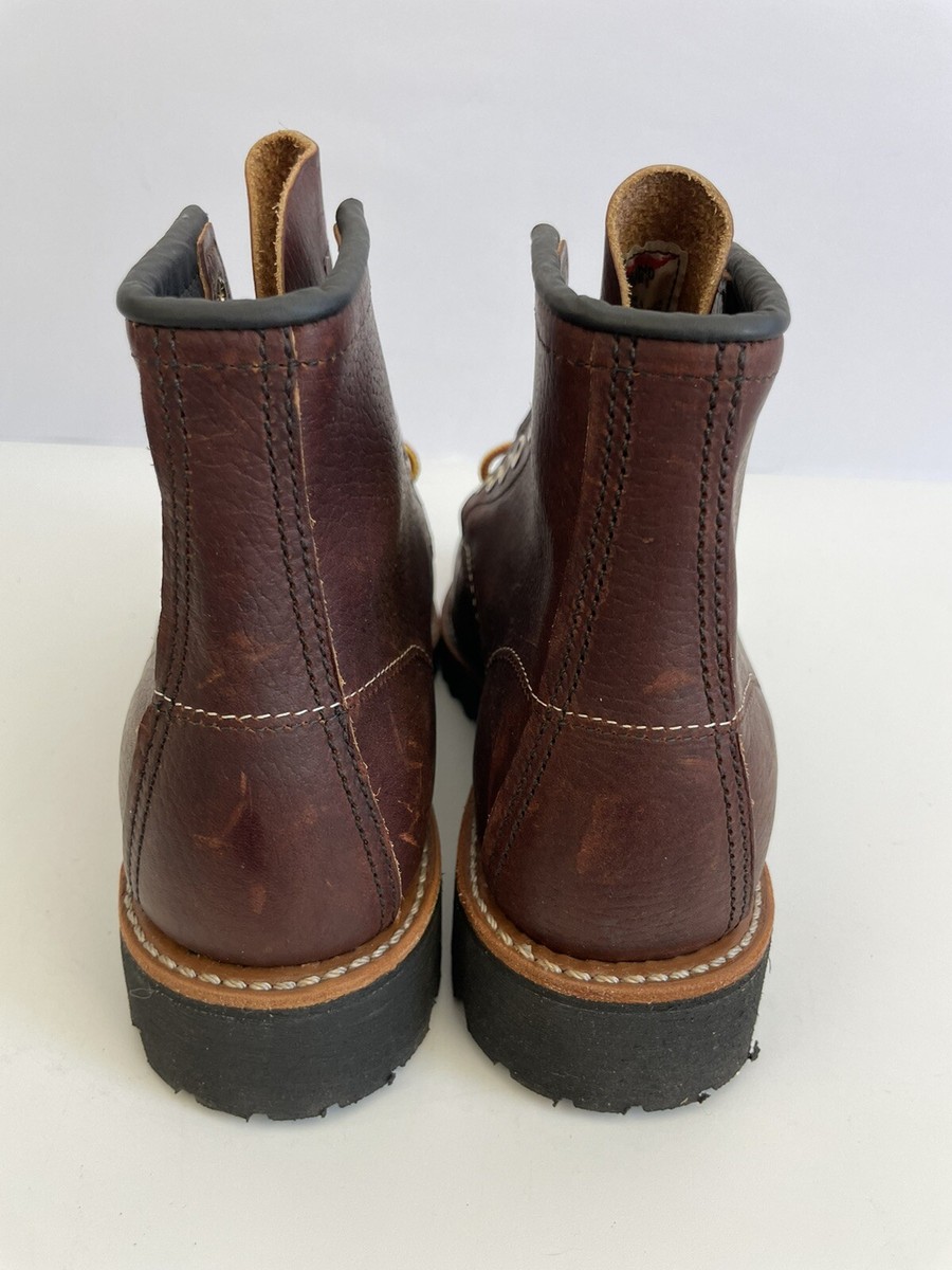 【美品】RED WING 8146 ROUGHNECK US8 D vibram Red Wing Heritage Roughneck 8146 Briar Oil Slick Vibram Sole