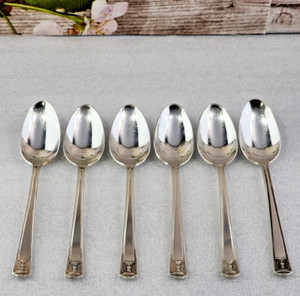 I.S. CENTURY Holmes & Edwards Silver Plate 1923 Teaspoons (6)-Free Shipping!