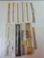 12 Magnifique Bracelet pour de Montre, Vintage, Jamais Utilisé