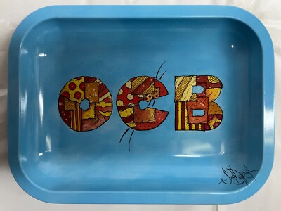 OCB - Rolling Tray - Patchwork 5.5'' x 7.5'' (Small)