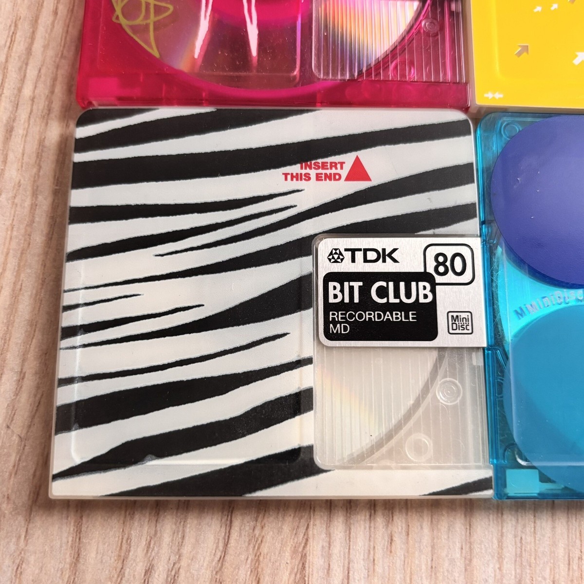 TDK mini disc - BIT CLUB series 6 set - 74, 80 min