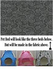 Handmade Pet Bed Pup Tent 4 Cats/Dogs/or Small Animal 7 see 2 sizes available 