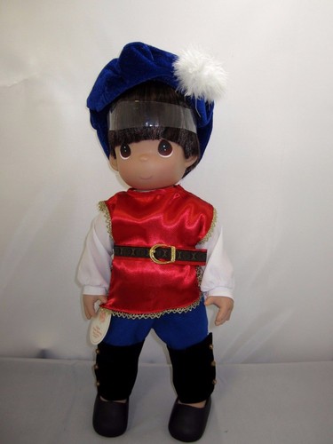 Large 16" Snow White Prince Boy Doll Disney New with Tags by Precious Moments - Picture 2 of 5