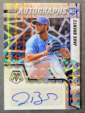 Jake Brentz Autographed Rookie Card - Kansas City - 2022 Panini Mosaic Prizm