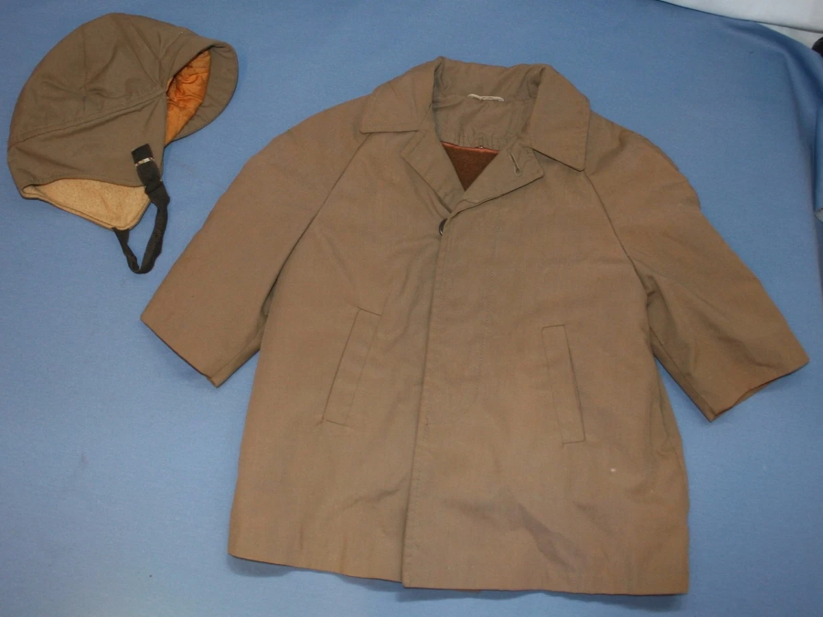 Boys Toddlers Vintage coat Hat Busy B Dress Barn Sz 2T Zip out