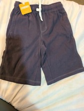 Gymboree Boy Grey Pull On Shorts with Pocket Size Medium 7/8 NWT