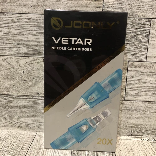 JCONLY Vetar Needle Cartridges 20pcs New Unopened .25mm Diameter Taper .5mm - product listing photo