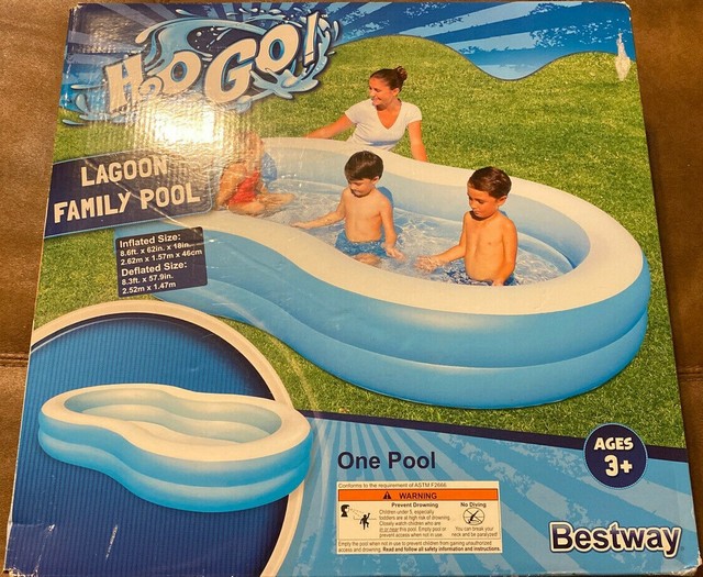 h2o inflatable pool