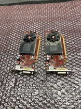 Used Lot of 2 ATI Radeon HD 3450 Low Pro Video Card Dell 0CP309